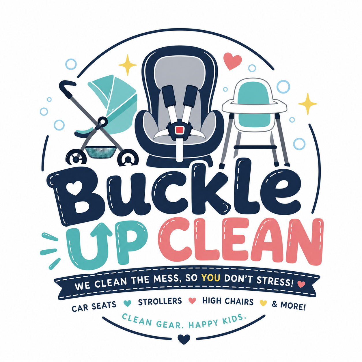Buckle Up Clean — we clean the mess, so you don't stress